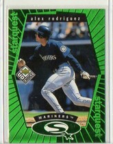 1999 Upper Deck Choice Starquest Green 2 Stars #SQ3 Alex Rodriguez