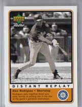 1999 Upper Deck Retro Distant Replay #D7 Alex Rodriguez