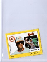 1988 Grenada Stamp #NNO Cal Ripken Jr.