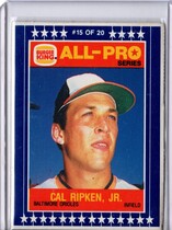 1986 Burger King All-Pro #15 Cal Ripken Jr.