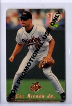 1995 Classic Phone Card Promo #6 Cal Ripken Jr.