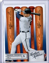 2019 Panini Leather & Lumber #66 Freddie Freeman