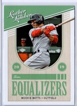 2019 Panini Leather & Lumber Equalizers #EQ-11 Mookie Betts