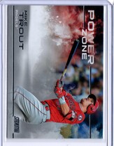 2019 Stadium Club Power Zone #PZ-2 Mike Trout
