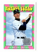 1999 Upper Deck Wonder Years #WY24 Alex Rodriguez