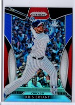2019 Panini Prizm Prizm Red White & Blue #54 Kris Bryant