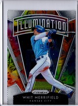 2019 Panini Prizm Illumination #I-11 Whit Merrifield