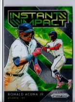 2019 Panini Prizm Instant Impact #2 Ronald Acuna Jr.