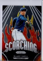 2019 Panini Prizm Scorching #S12 Blake Snell