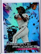 2019 Bowman Platinum Prismatic Prodigies #PPP-23 Yusniel Diaz