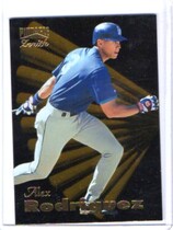 1996 Pinnacle Zenith #99 Alex Rodriguez