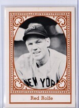 1980 TCMA Yankees All Time Greats #3 Red Rolfe