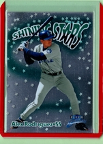 1999 Fleer Brilliants Shining Stars #6SS Alex Rodriguez