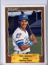 1990 ProCards Appleton Foxes #2103 Fred Russell