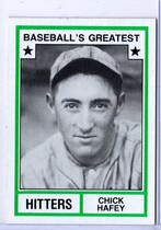1982 TCMA Greatest Hitters Grey Backs #35 Chick Hafey