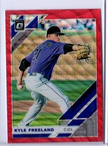 2019 Donruss Optic Red Wave #126 Kyle Freeland