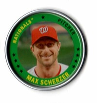 2019 Topps Archives Coins #C-18 Max Scherzer