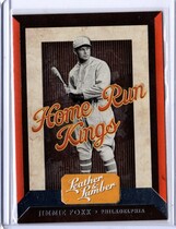 2019 Panini Leather & Lumber Home Run Kings #2 Jimmie Foxx