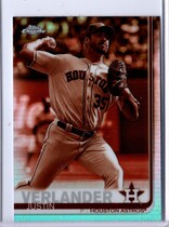 2019 Topps Chrome Sepia Refractor #28 Justin Verlander