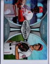 2019 Topps Chrome Greatness Returns #GRE-4 Bob Gibson|Max Scherzer