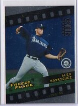 1998 Studio Freeze Frame #5 Alex Rodriguez