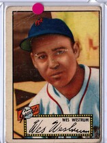 1952 Topps Base Set #75 Wes Westrum