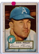 1952 Topps Base Set #226 Dave Philley