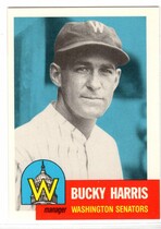 1991 Topps Archives 1953 #313 Bucky Harris