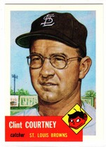 1991 Topps Archives 1953 #127 Clint Courtney
