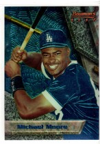 1994 Bowman Bowmans Best Blue #60 Michael Moore