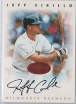 1996 Leaf Signature Autos #45 Jeff Cirillo