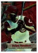 1994 Bowman Bowmans Best Red #38R Deion Sanders