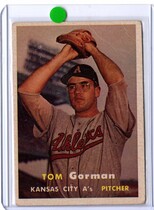 1957 Topps Base Set #87 Tom Gorman