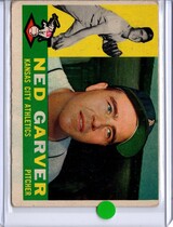 1960 Topps Base Set #471 Ned Garver