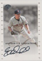 1996 Leaf Signature Extended Autos  #NNO Eddie Guardado