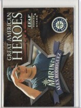1998 Leaf Rookies & Stars Great American Heroes #4 Alex Rodriguez