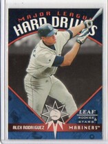 1998 Leaf Rookies & Stars Major League Hard Drives #7 Alex Rodriguez