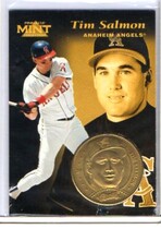 1997 Pinnacle Mint Coins Brass #24 Tim Salmon