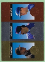 1994 Donruss Triple Play Medalists #3 Olerud|Palmeiro|Thomas