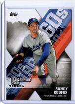 2020 Topps Decade of Dominance #DOD-7 Sandy Koufax