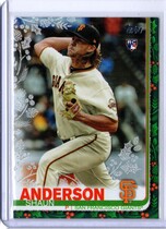 2019 Topps Holiday Metallic #HW172 Shaun Anderson