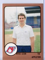 1988 ProCards Appleton Foxes #163 Mike Leon