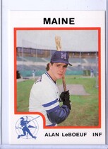 1987 ProCards Maine Guides #22 Alan Leboeuf