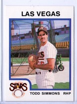 1987 ProCards Las Vegas Stars #11 Todd Simmons