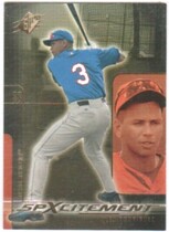 2001 SPx SPXcitement #X1 Alex Rodriguez