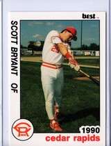 1990 Best Cedar Rapids Reds #1 Scott Bryant