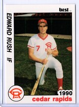 1990 Best Cedar Rapids Reds #6 Eddie Rush