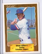 1990 ProCards Columbus Clippers #679 Brian Dorsett