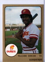 1988 ProCards Albuquerque Dukes #255 Mariano Duncan