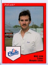 1989 ProCards Memphis Chicks #1191 Mike Leon
